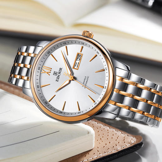 依波表男大师系列手表男款经典商务机械表防水日历男表5049 商品图1