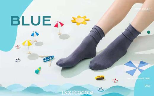 【买5送1】INXICOCO 玩色短袜 女士袜子 商品图4