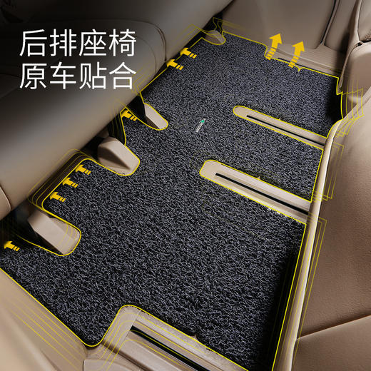 御马丝圈汽车脚垫适用于别克商务车GL8陆尊世纪 艾维亚Avenir gl8ES陆尊七座六座脚垫原厂专用 商品图2