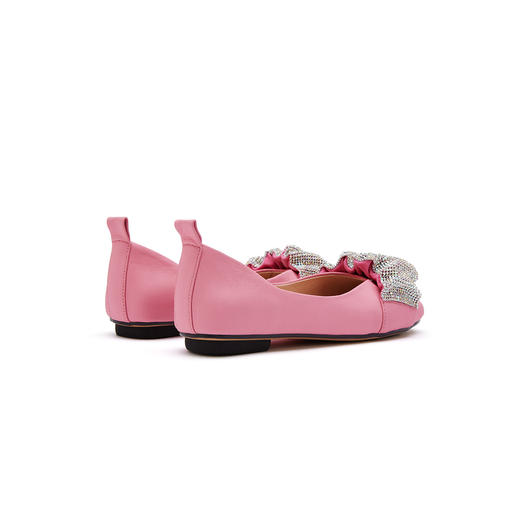 西村名物2021秋季新款一脚蹬休闲满钻豆豆鞋T21CE33211 商品图2