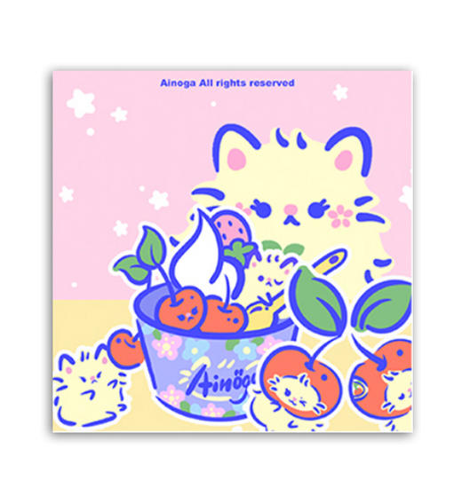 Ainoga丨装饰油画（方形） 商品图0