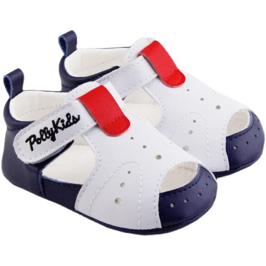 【特惠39元/双】比士尼春夏款单鞋男女童鞋婴儿鞋宝宝鞋拼接透气休闲鞋魔术贴 商品图4