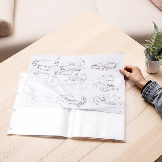 得力40页试卷册72574(透明) 商品图3