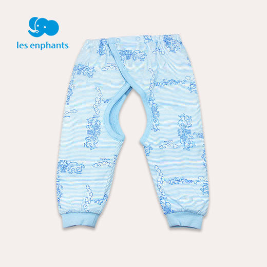 丽婴房-内衣类（冬）B8可调节开裆裤N绗棉彩色经典小象 商品图1