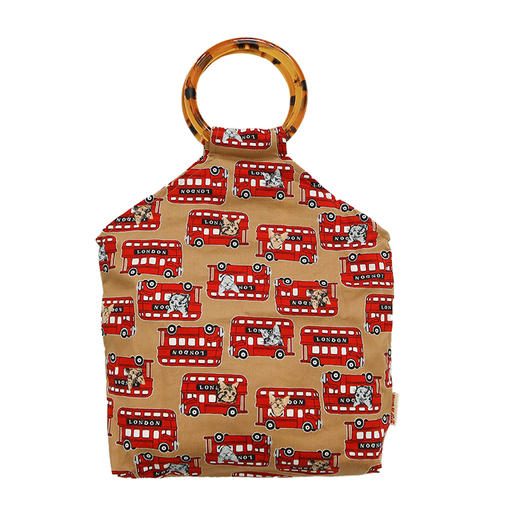 HUJI祤集Amber手提包插画巴士猫咪 商品图1