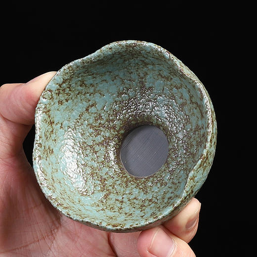 陶瓷茶漏粗陶茶滤功夫茶具家用茶叶过滤器茶道滤茶器过滤网复古 商品图3