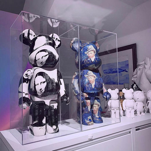 收藏系列 Be@rbrick 100%/400%/1000%透明收藏盒 商品图5