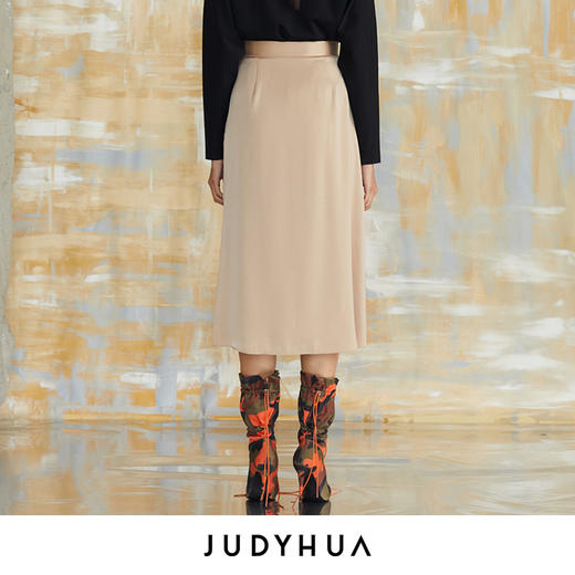 JUDYHUA 真丝层叠设计半裙 商品图2
