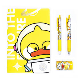 麦和差不多鸭-太空系列文具组合包