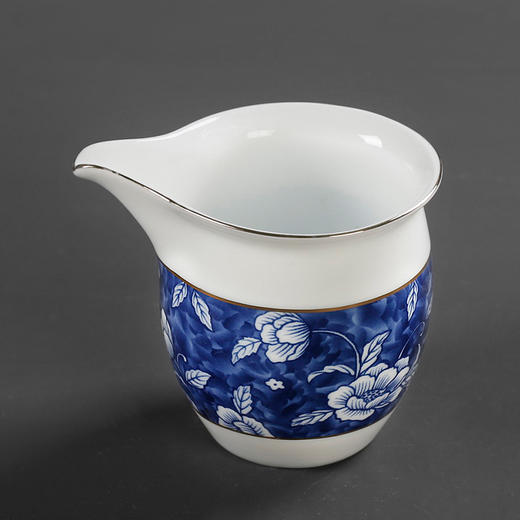 青花瓷茶海公平杯分茶器家用功夫茶具茶道零配件公道杯大号 商品图0