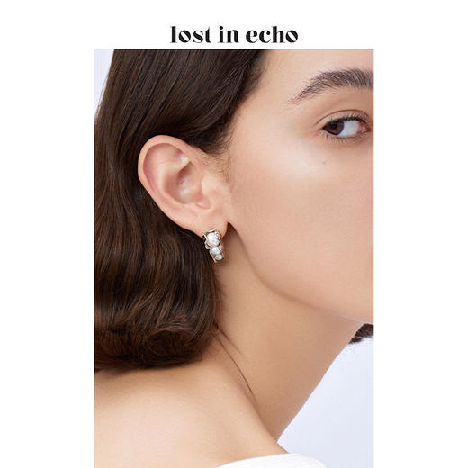 lost in echo 设计师原创 新款 模仿游戏系列水滴耳钉 商品图0
