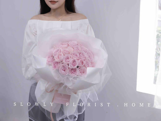33朵baby粉花束 商品图2