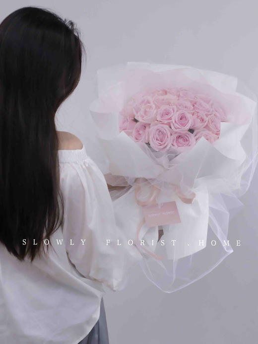 33朵baby粉花束 商品图3