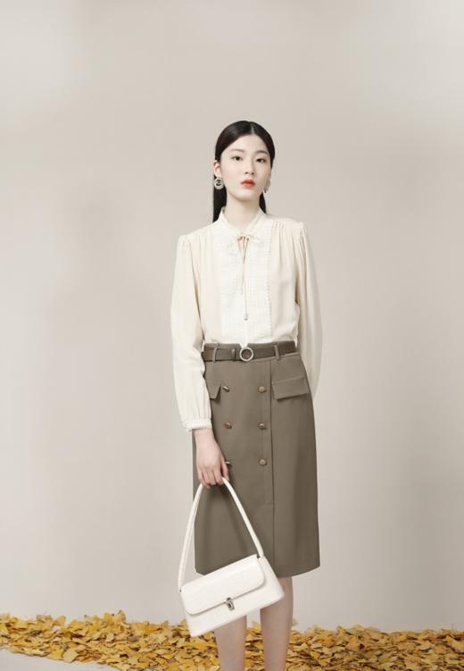 宝卡纳2021秋季新品绿色半裙 商品图1