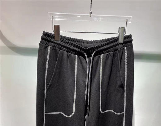 Jasonwood/坚持我的 2021秋季新款男士休闲系带收口长裤311118208 商品图2