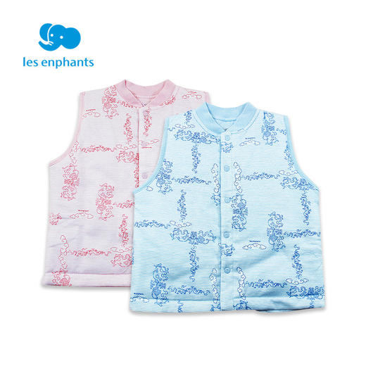 丽婴房-内衣类（冬）B8背心 N绗棉彩色经典小象 商品图4