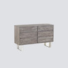 NS家居nsfurniture进口实木抽屉六斗柜NSCB-FISO-DR145WGSS 商品缩略图1