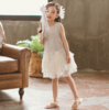 【母婴】夏季童裙表演舞蹈儿童公主裙蕾丝女童连衣裙 商品缩略图1