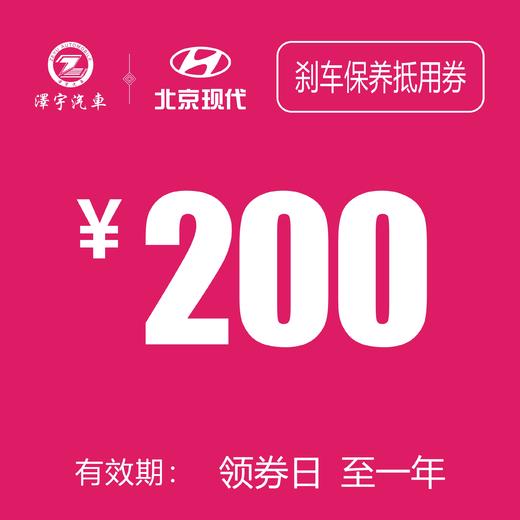 路桥泽宇  刹车保养抵用券 商品图0