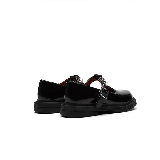 西村名物2021年秋冬商场同款复古玛丽珍舒适休闲鞋女单鞋学院风女鞋X21CE33081 商品图3