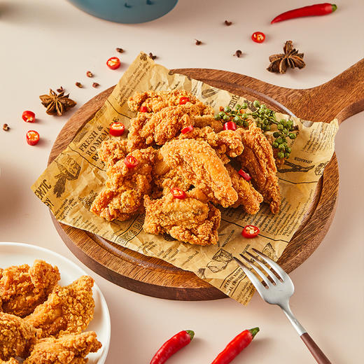 圣农脆皮炸鸡6袋|原味/川辣可选，外酥里嫩，一口嘎嘣脆，鲜香爆汁 商品图4