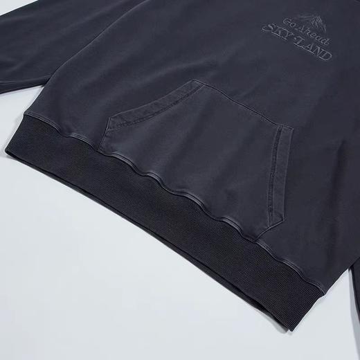 Jasonwood坚持我的  21秋新款时尚宽松连帽卫衣311106012 商品图3