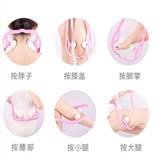 家用颈椎按摩器 肩颈按摩器夹脖子双球仿真人揉捏 商品图3