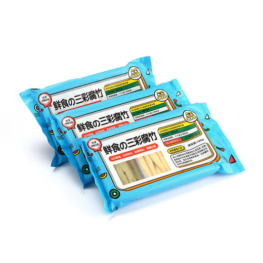 鲜食腐竹日本生态鲜腐竹解冻即食无添加有机种植非转基因大豆 商品图1