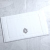 五星级酒店浴室地巾白色卫生间门口全棉吸水地垫进门家用 商品缩略图1