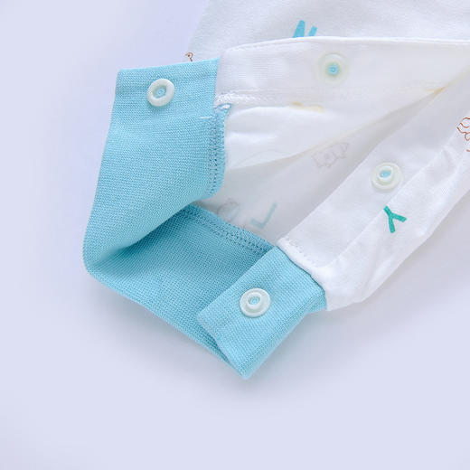 英氏婴儿连体衣对襟男女宝宝爬服和哈衣YLAAJ01011A YLHAJ01027A 商品图13