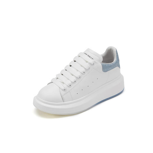 西村名物2021新款麦昆韩版时尚增高厚底女小白鞋女运动鞋女单鞋T21CM32821 商品图2