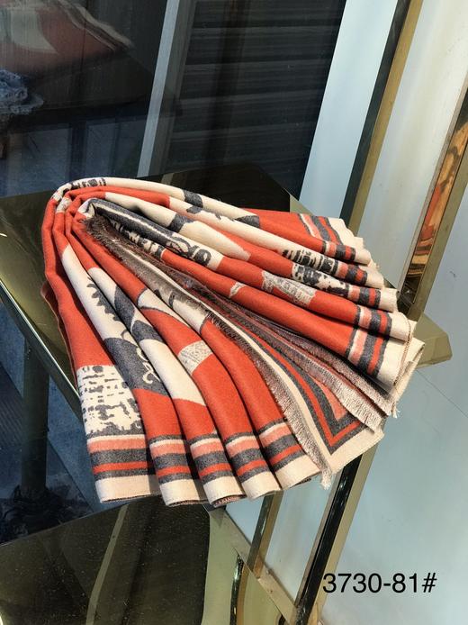 优品堂《如影相随》拉绒披肩与围巾两用双面长巾 商品图4