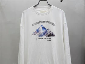 311106002 坚持我的/jasonwood男款 2021年秋季新品 印花圆领卫衣