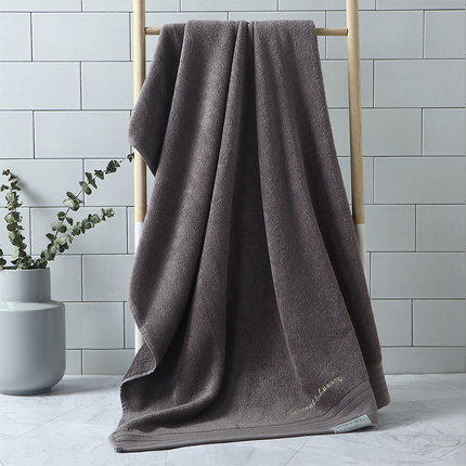 新疆长绒棉浴巾家用纯棉吸水速干夏季全棉大毛巾纯色酒店成人男女 商品图4