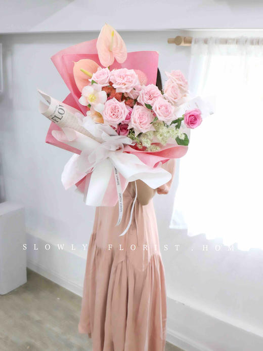 精灵荔枝玫瑰花束 商品图3