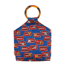 HUJI祤集Amber手提包插画巴士猫咪