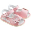 【特惠39元/双】比士尼童鞋 夏款凉鞋婴幼儿宝宝步前鞋学步鞋 男宝女宝硬底棉布鞋 商品缩略图4