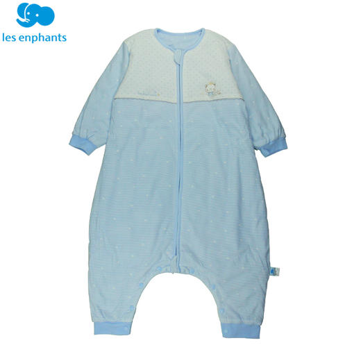 丽婴房-寝具类（春）C9礼盒薄分腿睡袋针织 波纹象（60 商品图1