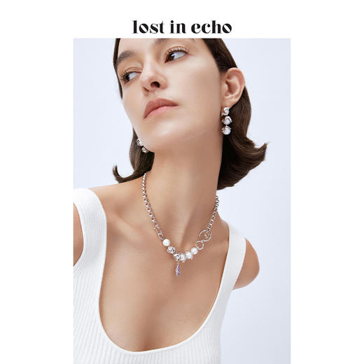 lost in echo 设计师原创 模仿游戏系列水滴项链 商品图4