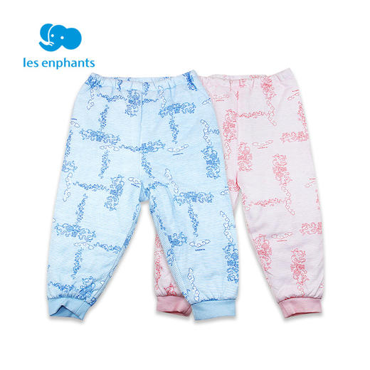 丽婴房-内衣类（冬）B8满裆裤 N绗棉彩色经典小象 商品图4