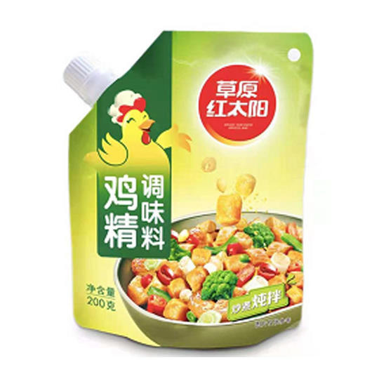【7.9元/袋】草原红太阳鸡精调味料200g（0202785） 商品图0