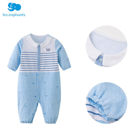 丽婴房-童衣类（春）C9连身装 03BABY春3莲年有鱼 商品图2