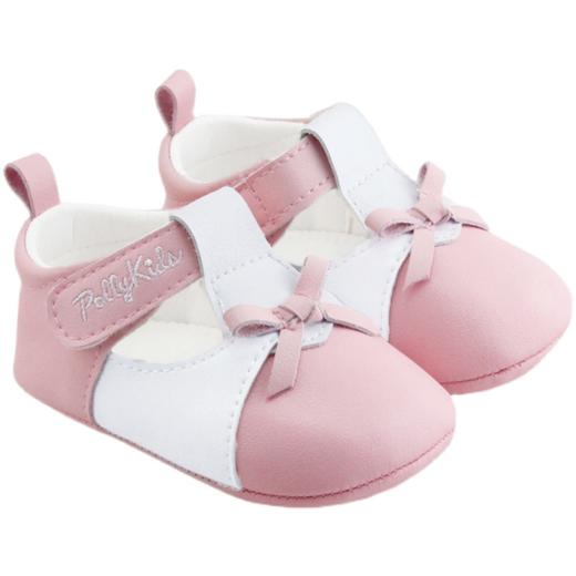 【特惠39元/双】比士尼春夏款单鞋男女童鞋婴儿鞋宝宝鞋纯色透气休闲鞋魔术贴 商品图4