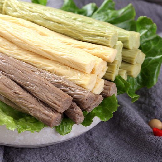 鲜食腐竹日本生态鲜腐竹解冻即食无添加有机种植非转基因大豆 商品图4