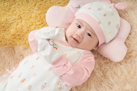 英氏新款婴儿系带护肚连体衣新生儿哈衣YLHAJ01028A YLHAJ01027A 商品图1