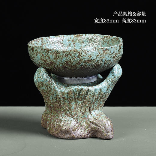 陶瓷茶漏粗陶茶滤功夫茶具家用茶叶过滤器茶道滤茶器过滤网复古 商品图4