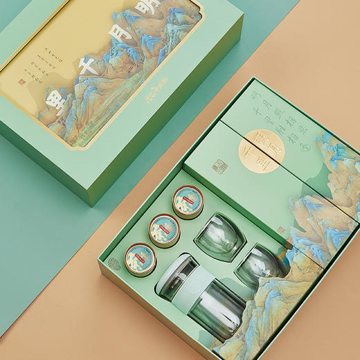 明月千里 玻璃泡茶杯组 商品图1