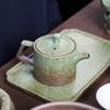 日式粗陶茶壶陶壶复古功夫茶具泡茶壶单壶西施壶家用办公简约锤纹 商品缩略图0