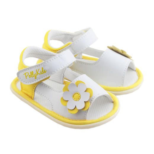 【特惠39元/双】比士尼童鞋 夏款凉鞋婴幼儿宝宝步前鞋学步鞋 男宝女宝硬底棉布鞋 商品图2