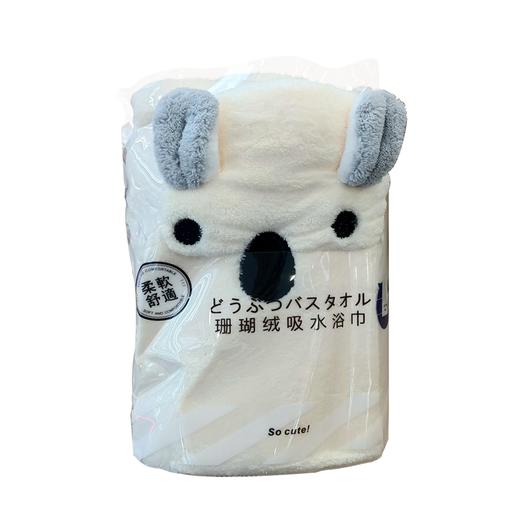 芳驰珊瑚绒卡通浴巾140*70cm【21009152】 商品图0